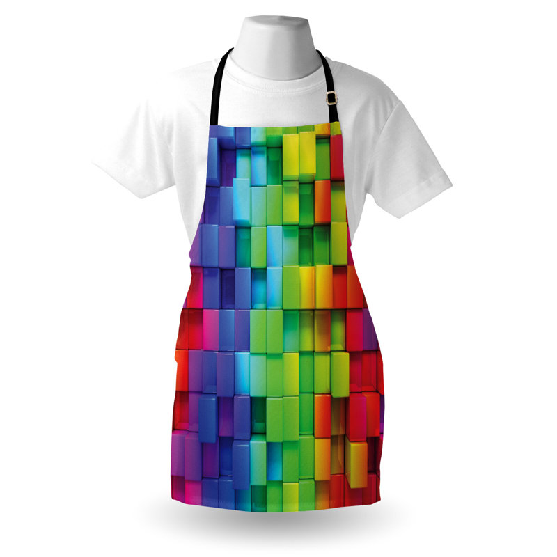 Abstract Bib Apron