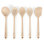 Sur La Table Kitchen Essentials 5-Piece Wood Cooking Spoon Set
