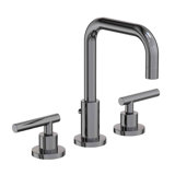East Square Widespread Bathroom Faucet with Drain Assembly