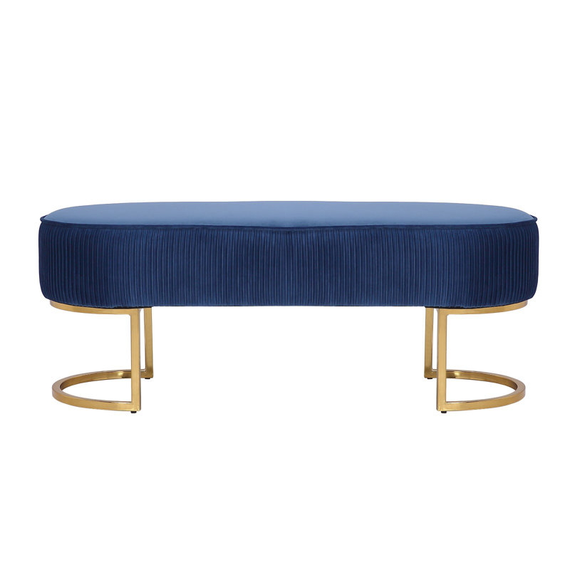 Banc rembourré Dexson, Bleu