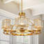Lustre en cristal 10 lumières (noir)-581890468-555650960-539334029