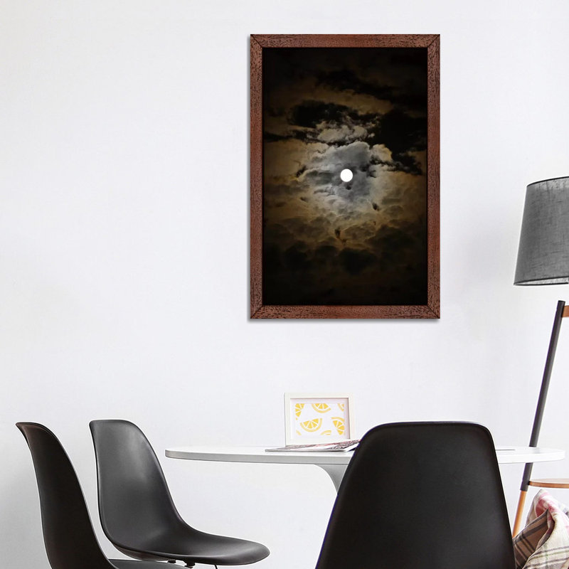 Accretion 1 Piece Wall Art on Canvas, 101.6 cm H x 66.04 cm W, Brown Floater Framed