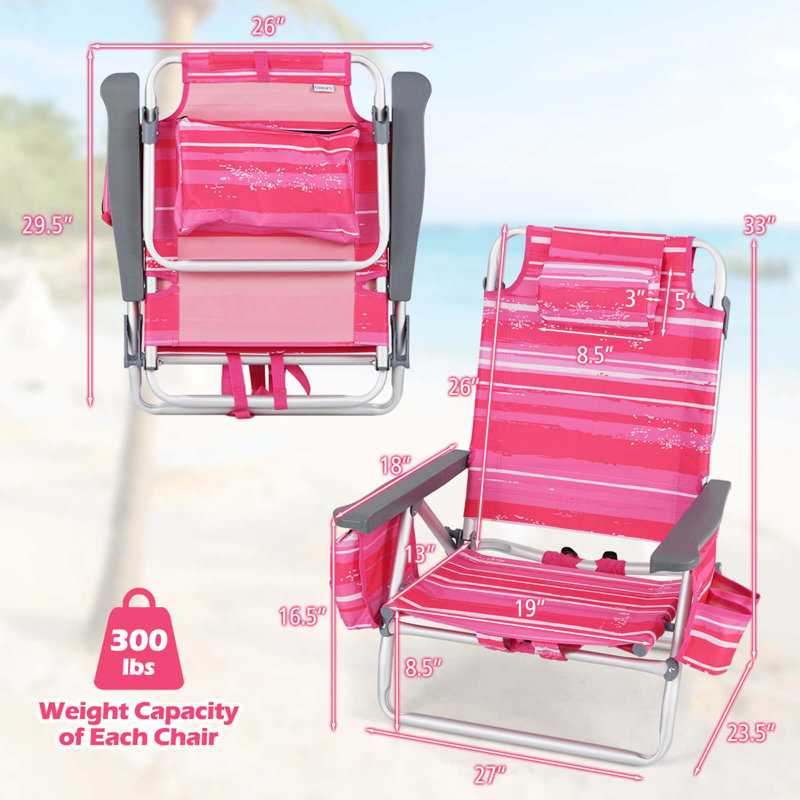 Chaise de plage Shaliya