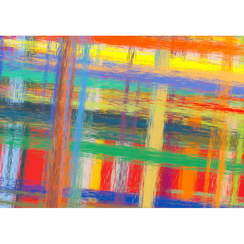 Folf Abstract Area Rug, Rectangle 140 x 200cm