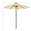 Ethel 300cm Lighted Parasol-1028909077-1028909078