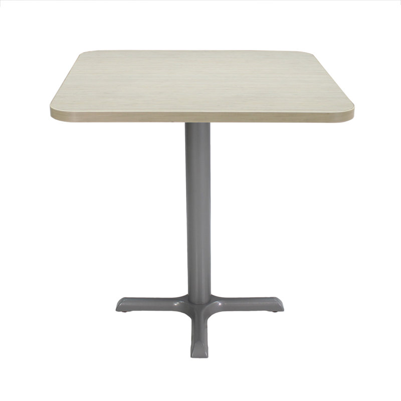 30'' L Square Breakroom Table, Sand, Gray