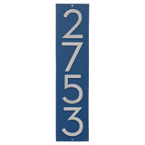 Floating Modern 3" Number Vertical Address Plaque (4 Digits)