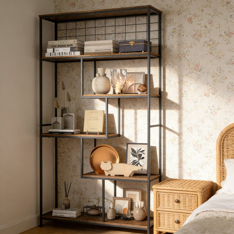 180cm H x 100cm W Metal Bookcase
