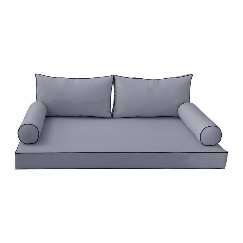 Outdoor 6'' Seat Cushion, Gray