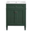 Meuble-lavabo de salle de bain avec portes, tiroir basculant et lavabo-2424002-2424029