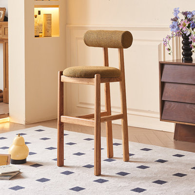 Yellow Low back side Chair(Set of 2)