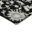 Tapis noir intérieur / extérieur lavable à la machine Xhevrie-552687502