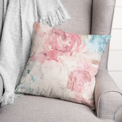 Abstract Throw Pillow