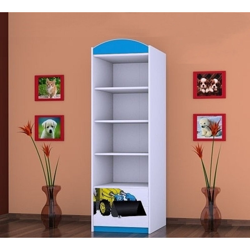 Garvin 1 Door Wardrobe, Blue