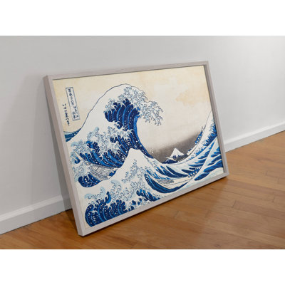 Hokusai's The Great Wave At Kanagawa (1760-1849) by Katsushika Hokusai - Graphic Art