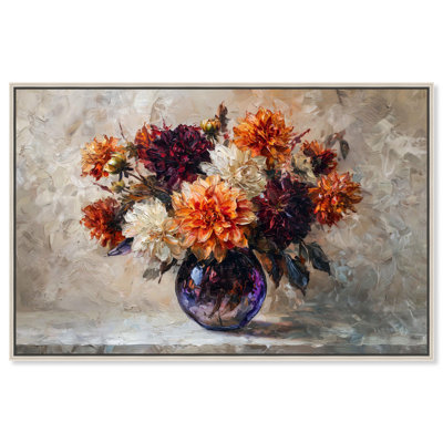 «Amethyst Vase I», reproduction d'art sur toile par Art Remedy