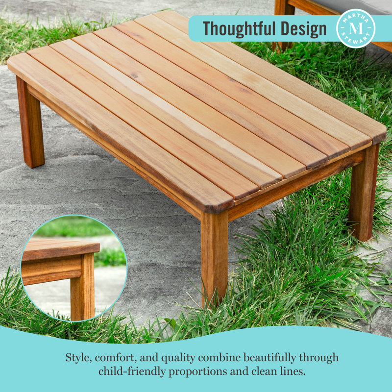 Table basse d'extérieur pour enfants Martha Stewart