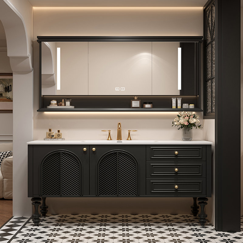 American-style fashion bathroom cabinet, 63"