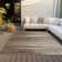  Machine Washable Indoor/Outdoor Chantille ACN996 Paprika Area Rug