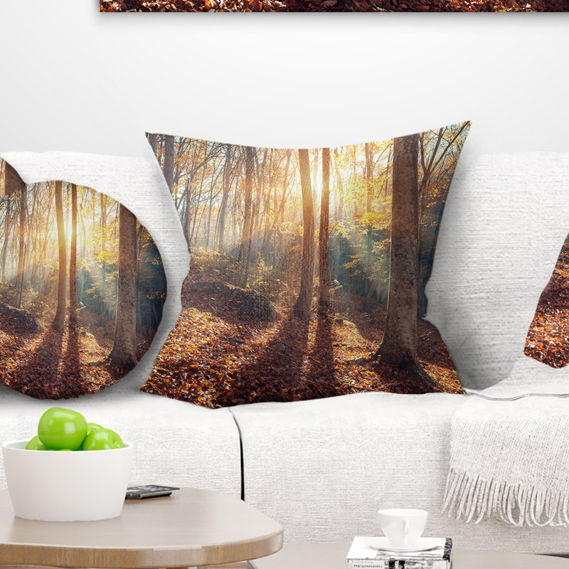 Coussin Schafer Landscape, 18 po x 18 po, Coussin décoratif