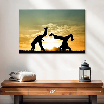 Capoeira At Dusk