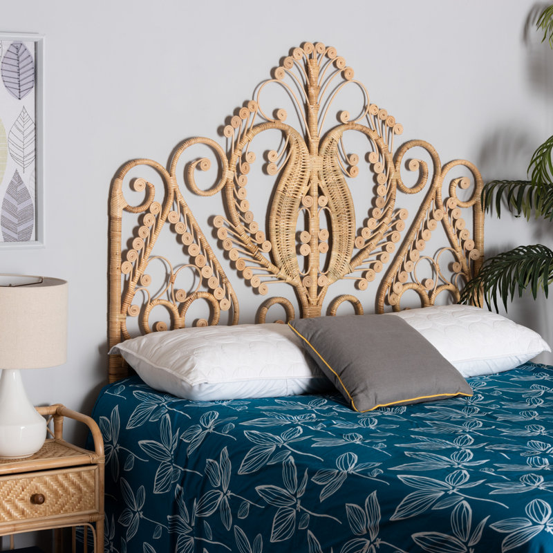 Bartosch Wicker Panel Headboard