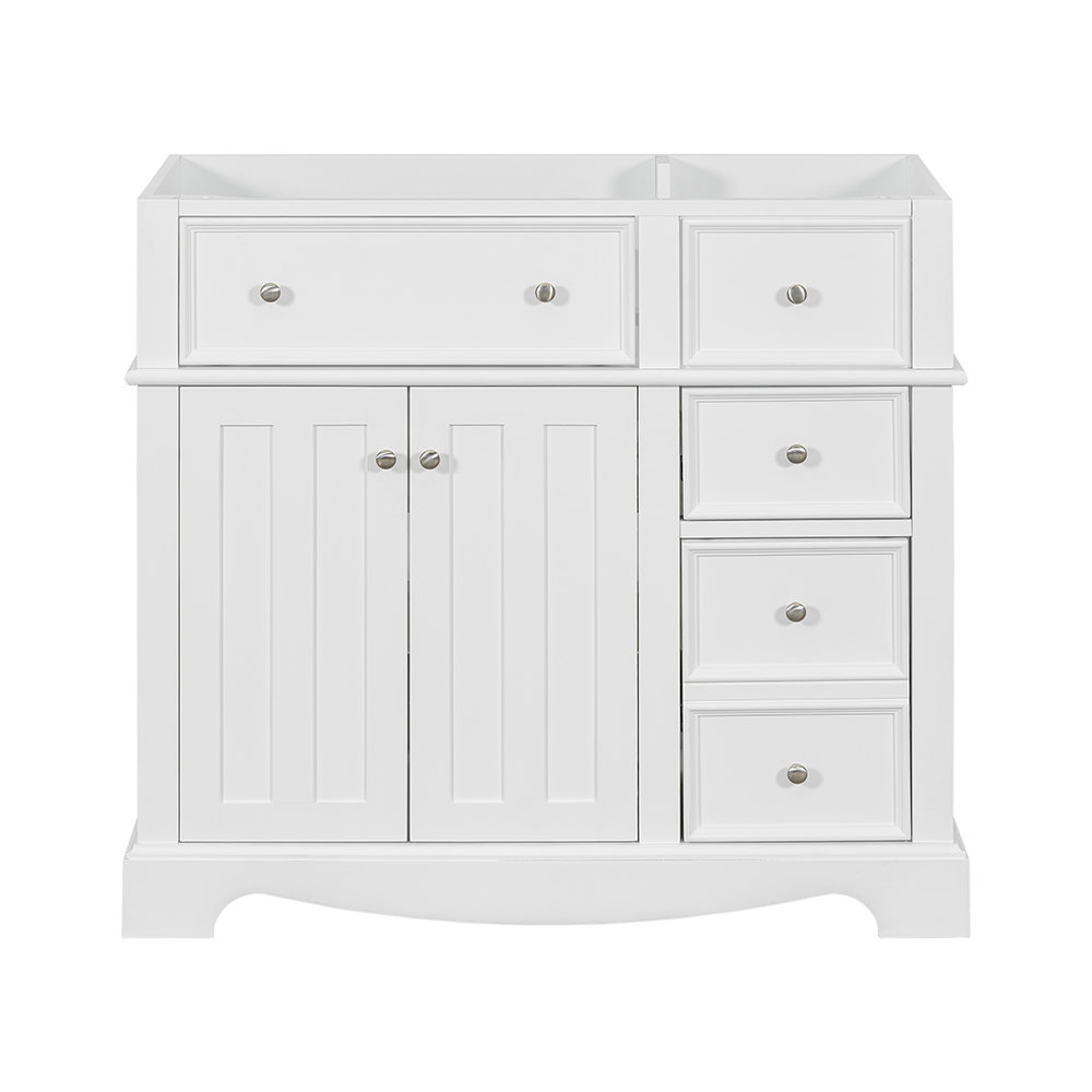 Winston Porter Bathroom Vanity without Basin Sink Freestanding Vanity ...