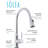 Safavieh Prosper Pull Down Kitchen Faucet