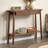 Chinese-style simple brown console table