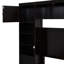 Lit double en bois avec armoire et tablette intégrées - Flair solide-1816225504