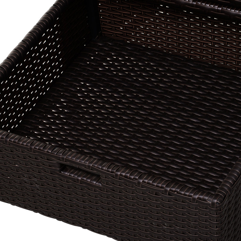 Armoire à serviettes à 3 tiroirs en bord de piscine Pe