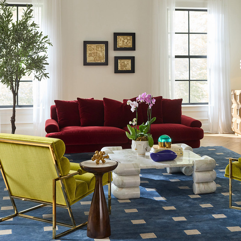 Grand bol en cobalt