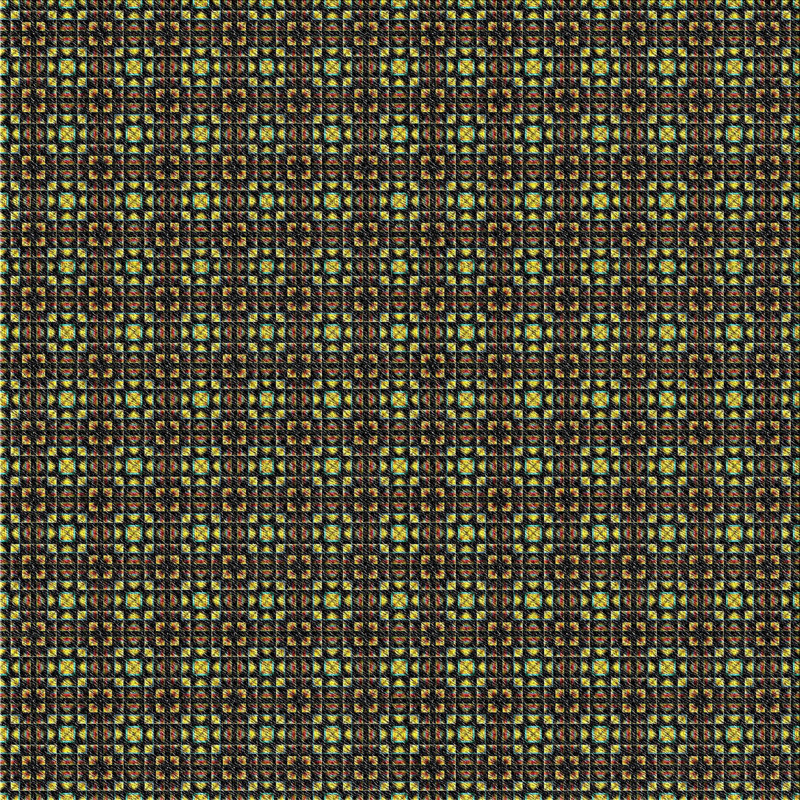 Geometric Indoor Rug, Square 7'