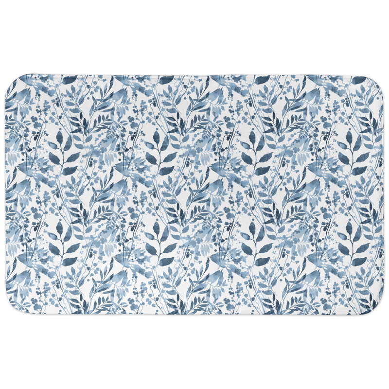Tapis pour salle de bain Botanical Pumpkin