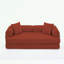 Canapé-lit pliant convertible avec coussin moelleux-442860576
