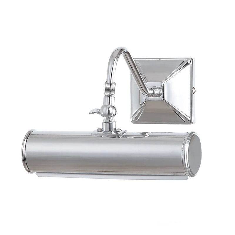 Leo Picture Light, 5.5" H x 7.5" W x 8" D, Polished Chrome