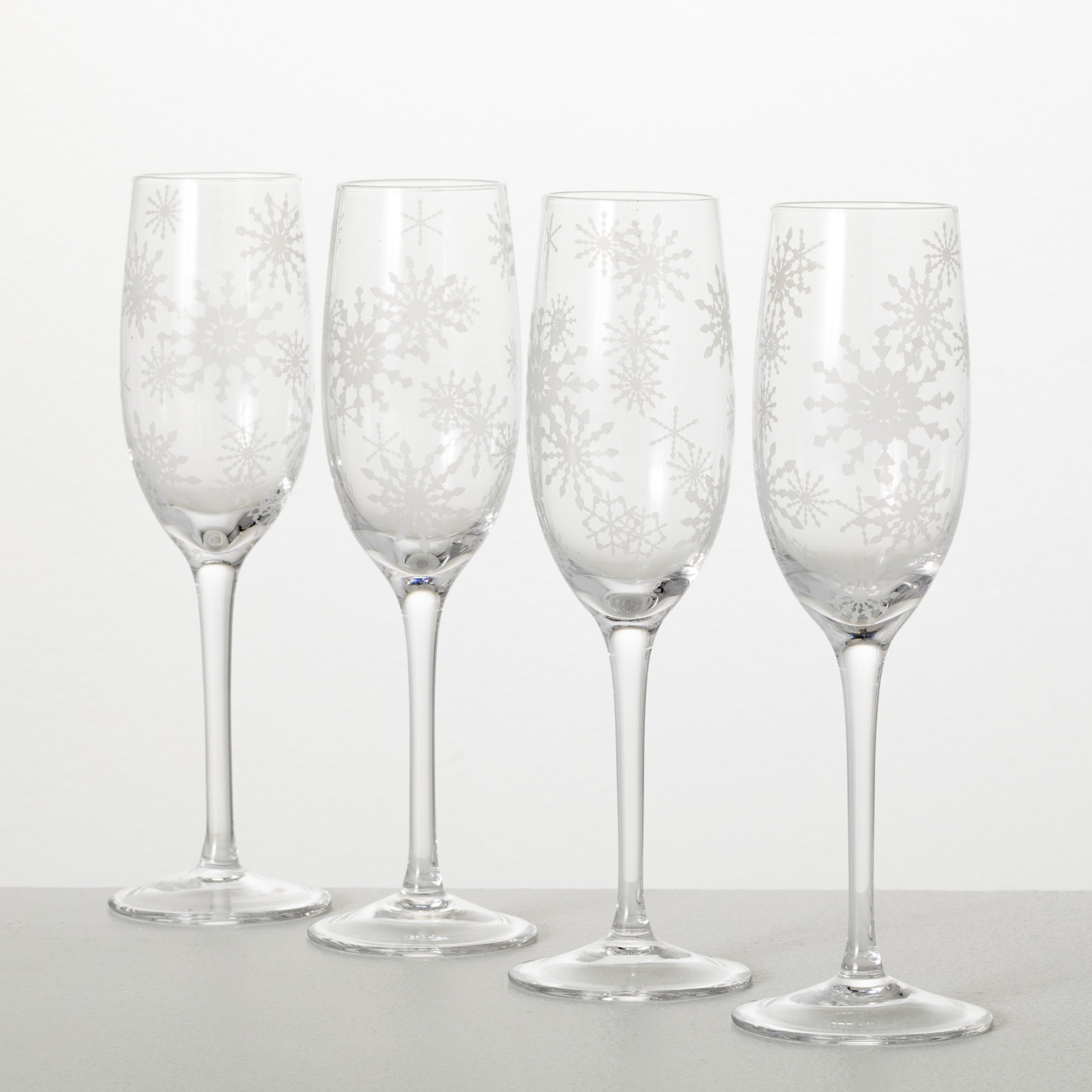 Garavani 4 - Piece 8oz. Glass Flute Stemware Set