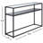 Clybourne 43.31'' Glass Top Console Table