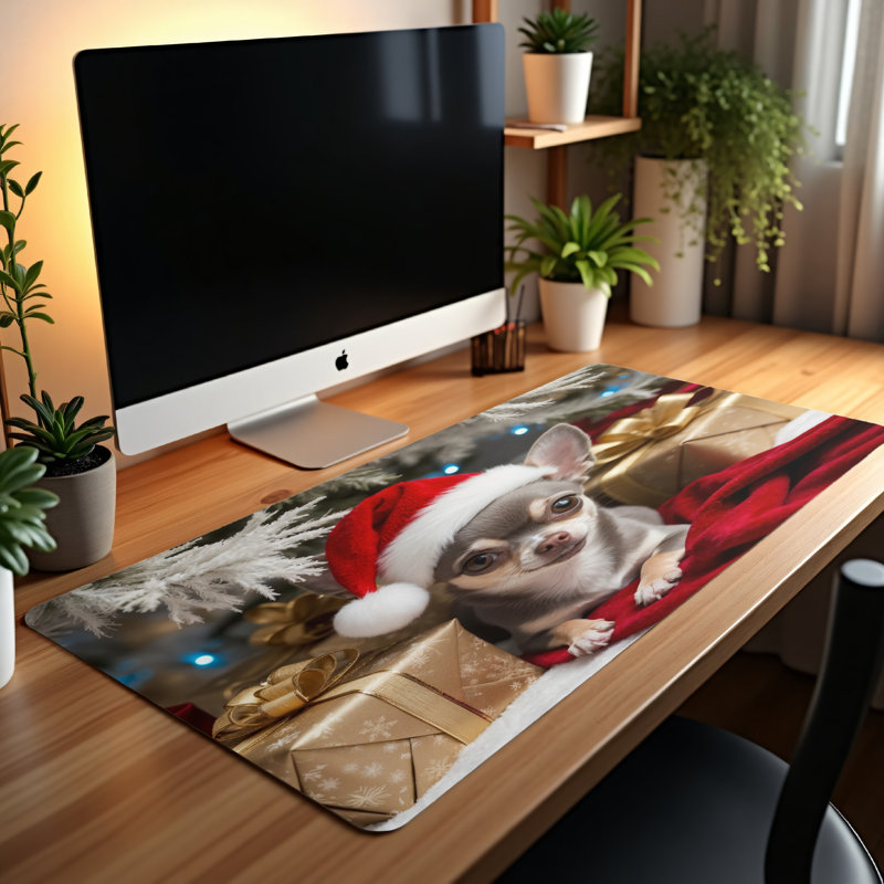 Polyester Desk Pad, 31.5x15.5