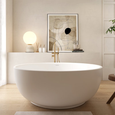 Baignoire de trempage autoportante 59 po