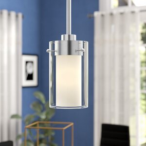 Edene Single Cylinder Pendant (possibly missing part as shown by empty slot)