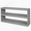 Low Study  Loft Bed With Cabinet ,Shelves And Rolling Portable Desk ,Multiple Functions Bed--1352317932