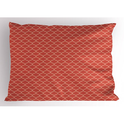 Polyester Geometric Sham Set