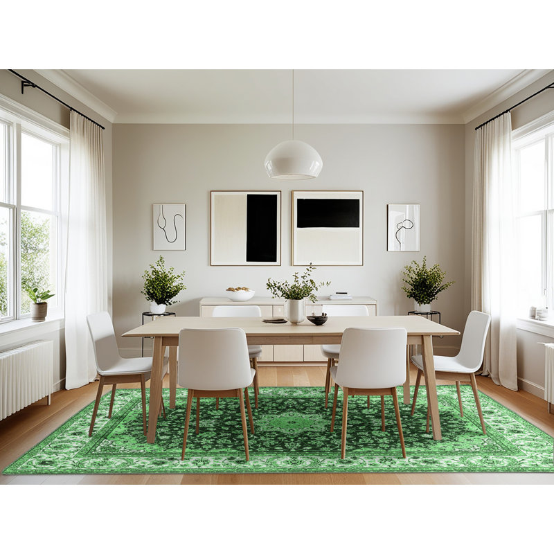 Anaila Performance Oriental Indoor Rug, Rectangle 7' x 10'