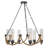 Wiltraud Dimmable Wagon Wheel Chandelier-14130354