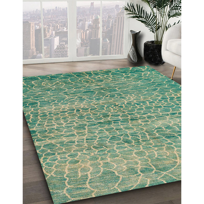 Hartmut Abstract Indoor Rug, Square 8'