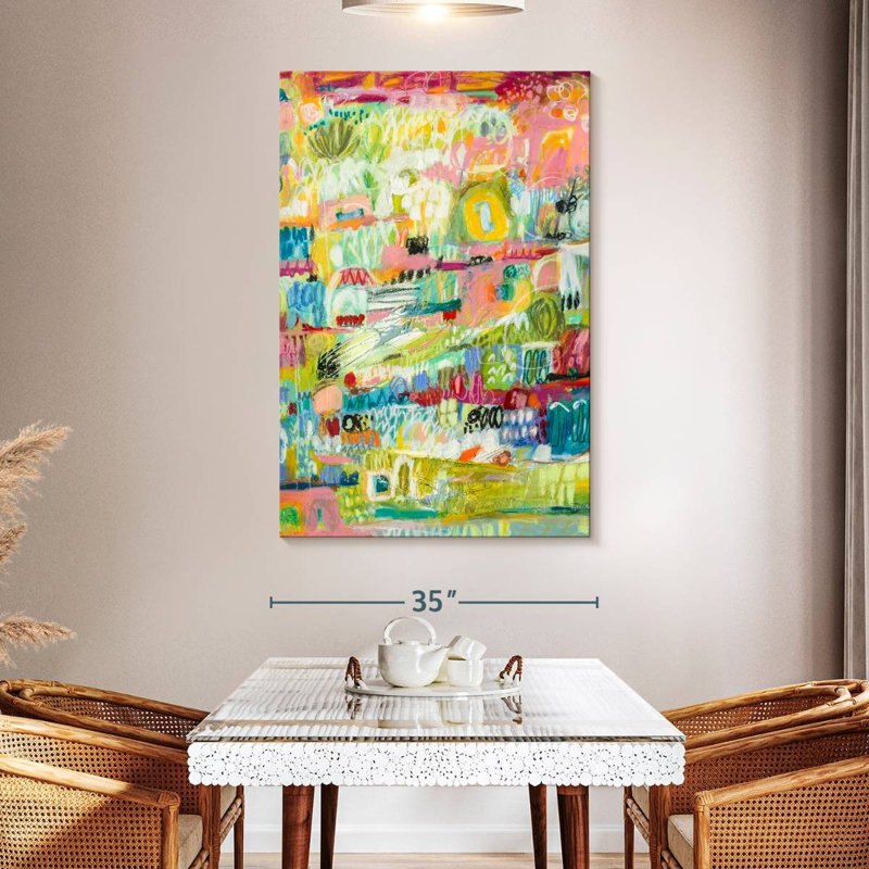 Avery Boho Garden II, 51" H x 34" W