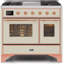 Majestic II 40" 3.82 cu. ft. Freestanding Dual Fuel Range with Griddle-48279865-48279868