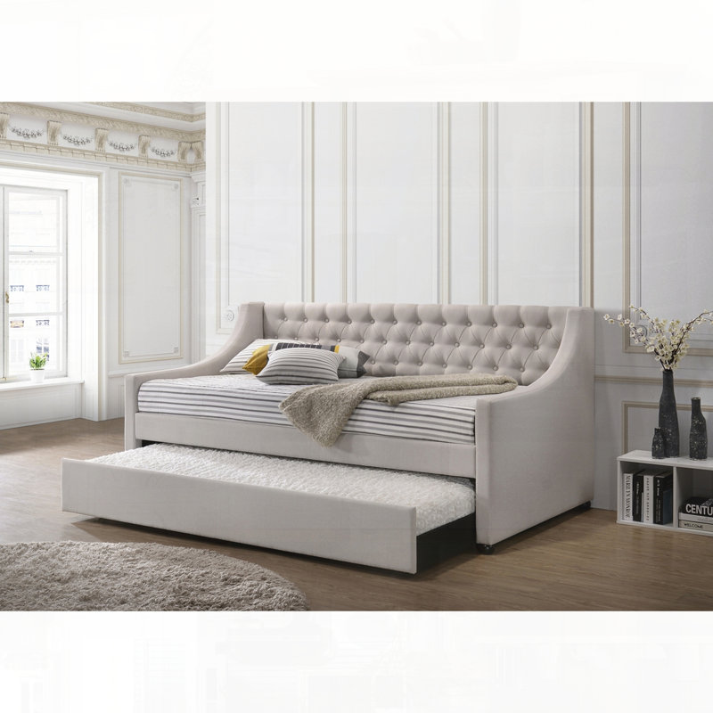 Fabric Daybed with Trundle