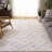 Abisoye Geometric Power Loom Area Rug in Beige/Ivory-1375121392